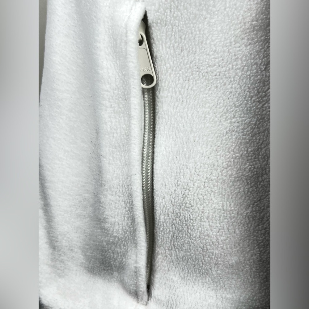 Columbia Women's Ivory Utility Fleece Jacket Great Condition Size Medium - Picture 5 of 8